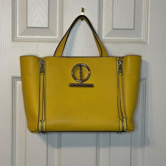 henri bendel Chelsea Satchel Banana Yellow - Picture 1 of 4